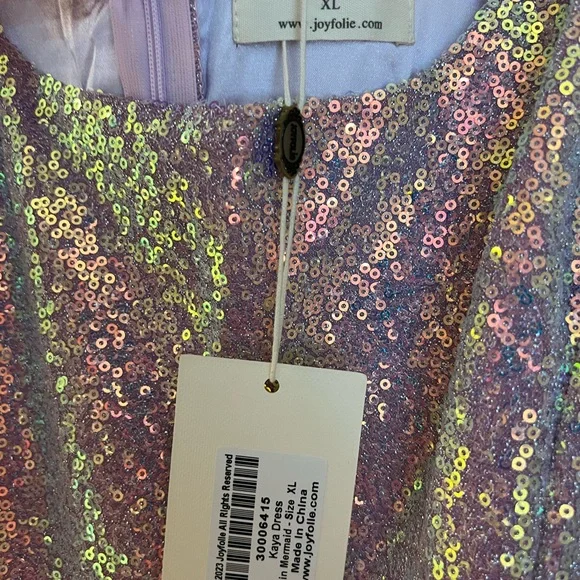 Pink Sequin Bodice Gown - Picture 3 of 3